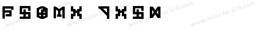 FLURO Bold字体转换
